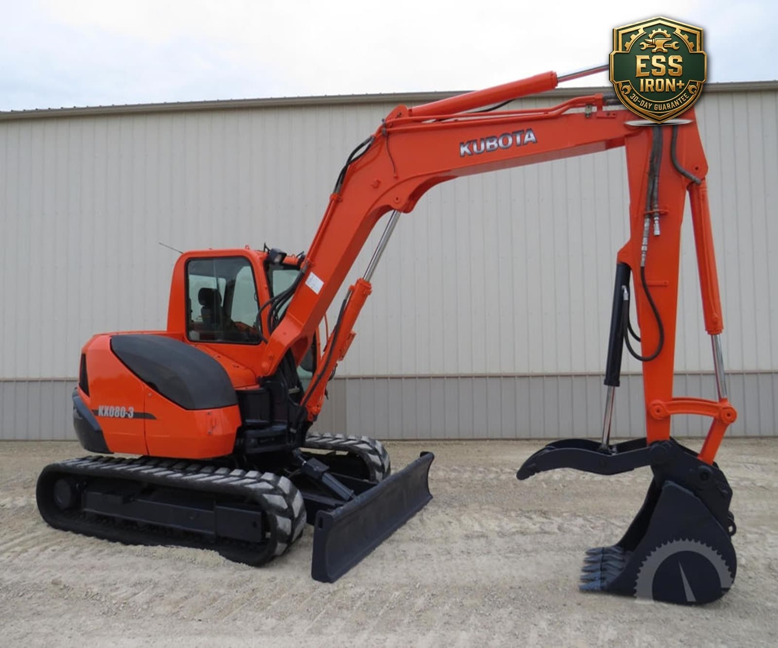 2007 KUBOTA KX080-3 — photo 1