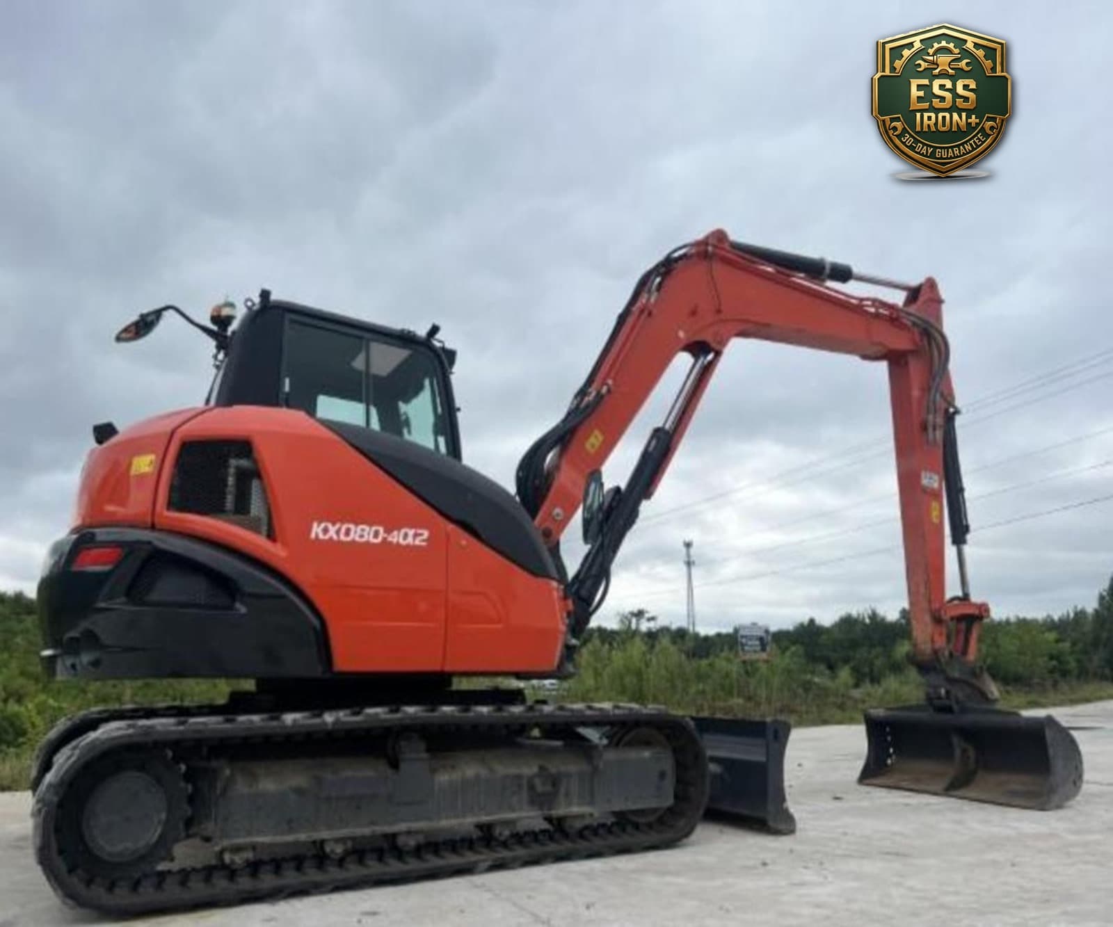 2020 Kubota KX080-4A — photo 1
